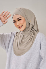 Instant Georgette Hijab with 2 Loop