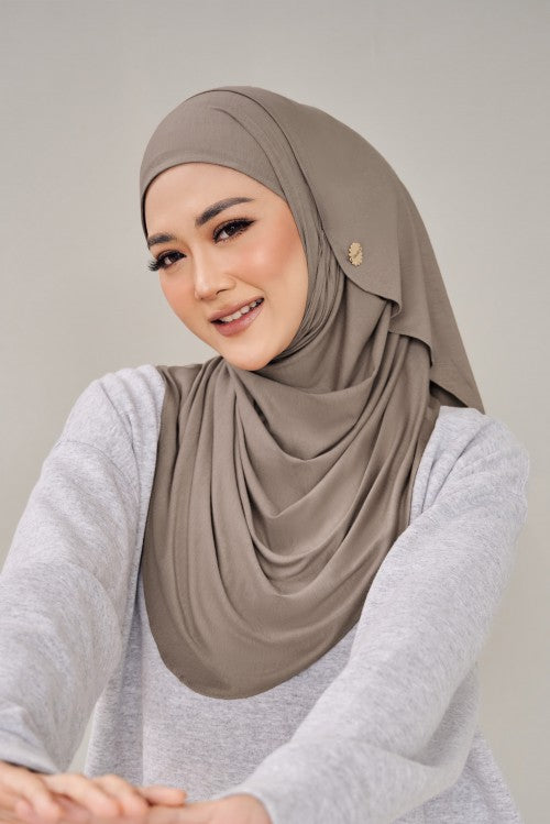 Instant Georgette Hijab with 2 Loop