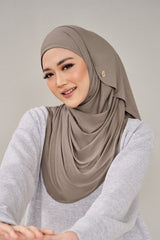 Instant Georgette Hijab with 2 Loop